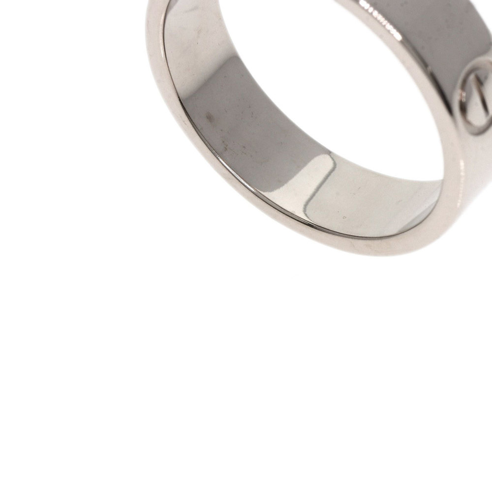 CARTIER 18k Silver Love Ring #55 - Picture 6 of 8